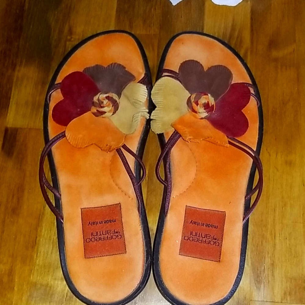 Italian leather sandals